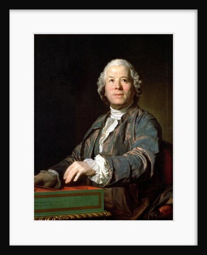 Christoph Willibald Gluck at the spinet, 1775 by Joseph Siffred Duplessis
