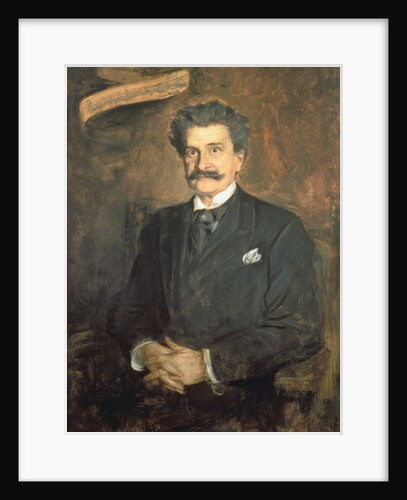 Johann Strauss the Younger, 1895 by Franz Seraph von Lenbach