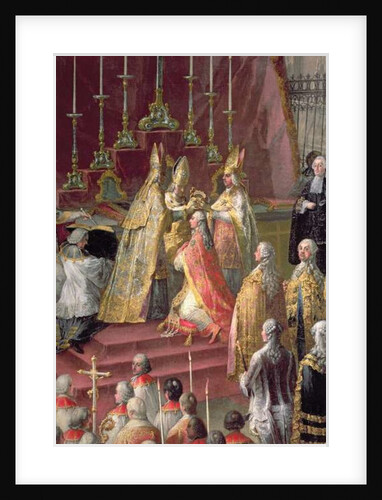 The Coronation of Joseph II as Emperor of Germany in Frankfurt Cathedral, 1764 by Martin van Mytens or Meytens