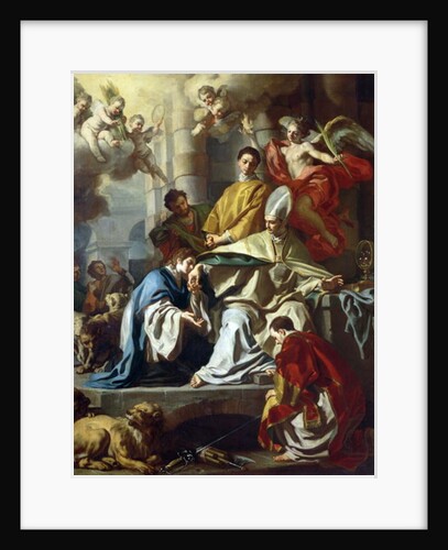 St. Januarius visited in prison by Proculus and Sosius by Francesco Solimena
