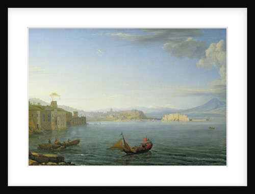 View of Naples, 1750 by Adrien Manglard