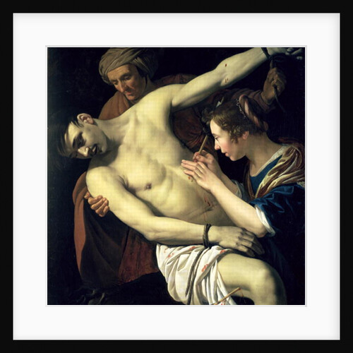 St. Sebastian and St. Irene, 1624 by Jan van Bijlert or Bylert