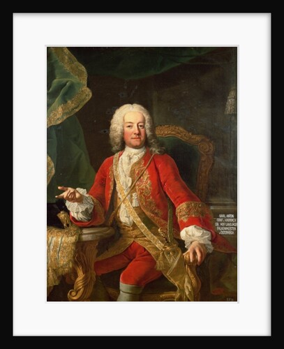 Count Carl Anton von Harrach, Master Falconer and Lord Lieutenant of Austria by Martin van (school of) Mytens or Meytens