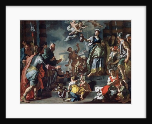 Judith with the head of Holofernes, 1730 by Francesco Solimena