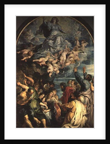 The Assumption of the Virgin Altarpiece, 1611/14 by Peter Paul Rubens