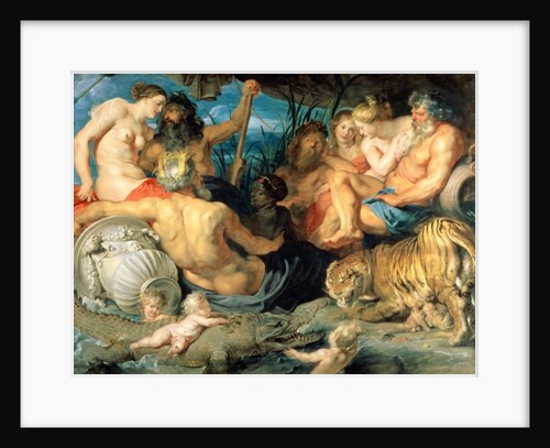 The Four Continents, 1615 by Peter Paul Rubens