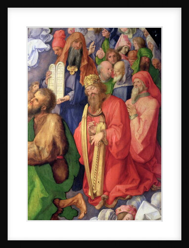Landauer Altarpiece: King David, 1511 by Albrecht Dürer or Duerer