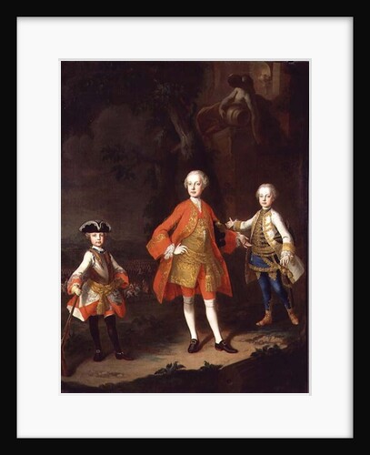 Three sons of Maria Theresa of Austria by Anonymous