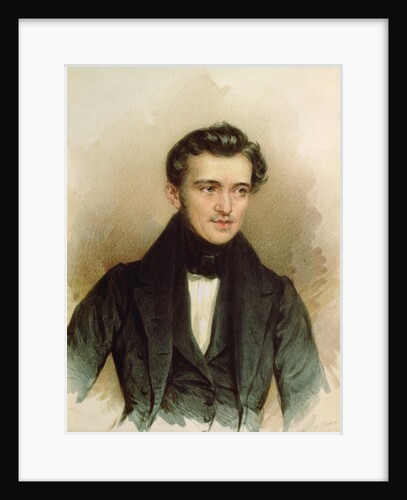 Johann Strauss the Elder, 1835 by Josef Nikolaus Kriehuber