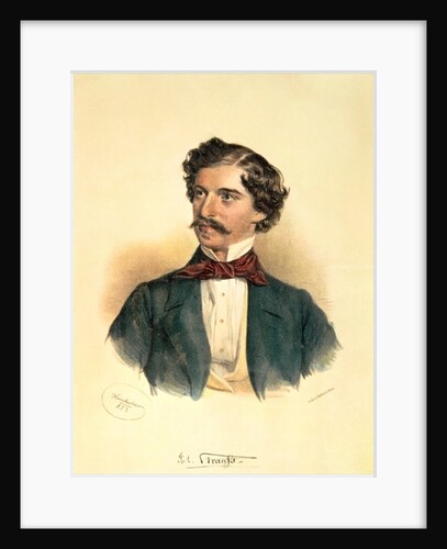 Johann Strauss the Elder by Josef Nikolaus Kriehuber