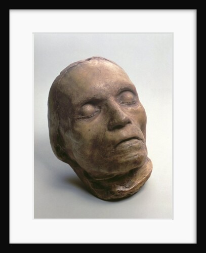 Death mask of Ludwig van Beethoven, 1827 by Anonymous
