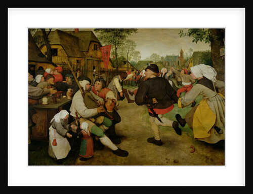 Peasant Dance, 1568 by Pieter the Elder Bruegel