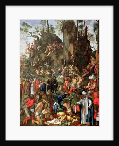 Martyrdom of the Ten Thousand, copy of a painting by Albrecht Durer, 1653 by Johann Christian Ruprecht