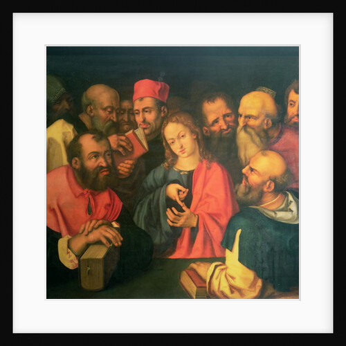 Christ, aged twelve, among the scribes, 16th or 17th century by Albrecht Durer or Duerer