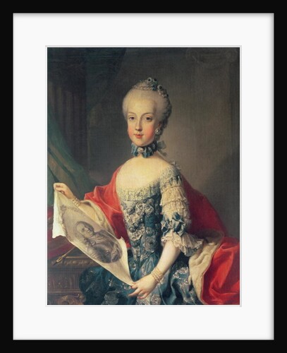 Archduchess Maria Carolina by Martin van Mytens or Meytens