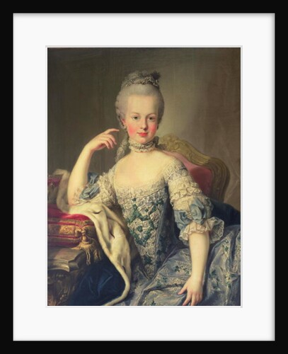Portrait of Marie-Antoinette, 1767-68 by Martin van Mytens or Meytens