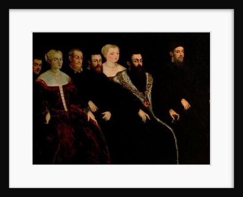 Seven members of the Soranzo Family by Jacopo Robusti Tintoretto