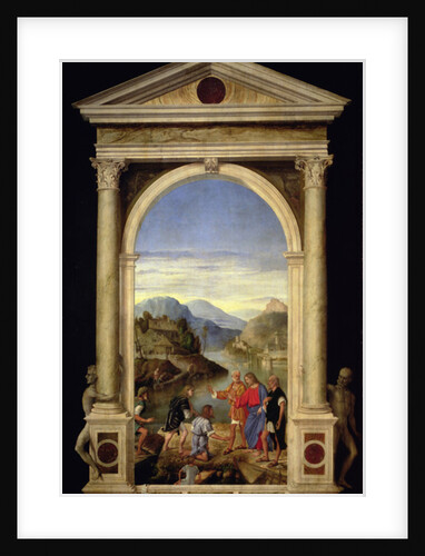 The Annointing of Zebedee's sons James and John, 1515 by Marco Basaiti