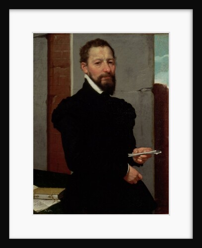 Giovanni Pietro Maffeis, Professor of Rhetoric at Genoa University and Secretary of the Republic, 1560-65 by Giovanni Battista Moroni