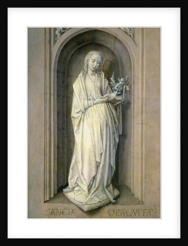 St. Genevieve, c.1479 by Hugo van der Goes
