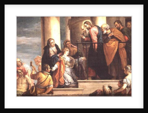 Raising of the widow's son of Nain, 1651-56 by David the Younger Teniers