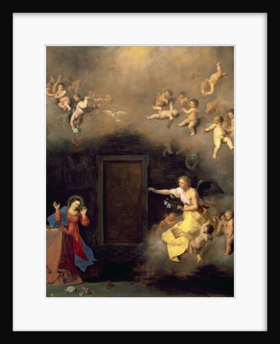 Annunciation, 1635 by Cornelis van Poelenburgh or Poelenburch