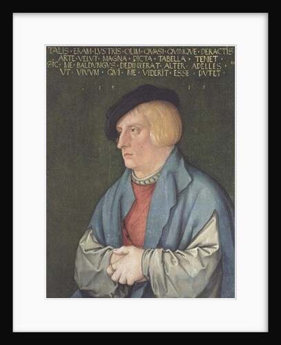 Portrait of a young man, 1515 by Hans Baldung Grien