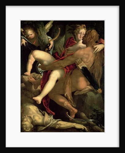 Hercules, Deianeira and the centaur Nessus, 1580 by Bartholomaeus Spranger