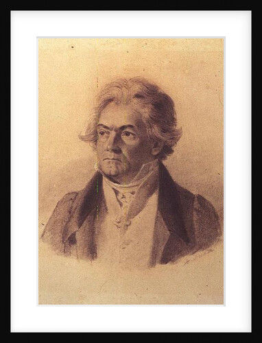 Ludwig van Beethoven, 1824 by Johann Stephan Decker