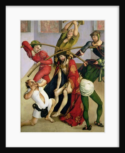 Christ crowned with thorns by Jorg I Breu