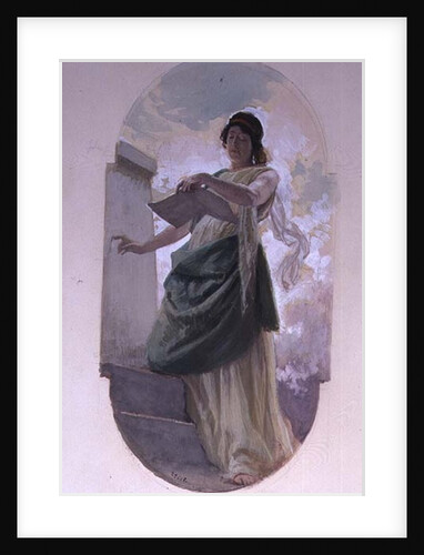 The Epigram, a study, 1890 by Franz Xaver Simm