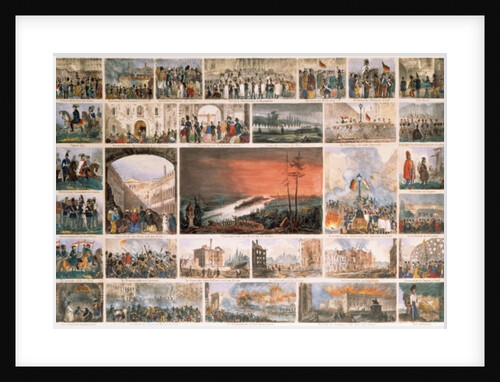 Revolution in Vienna: Prince Alfred Windischgratz forces Vienna to surrender after a third uprising on the 6th October 1848 by Anonymous