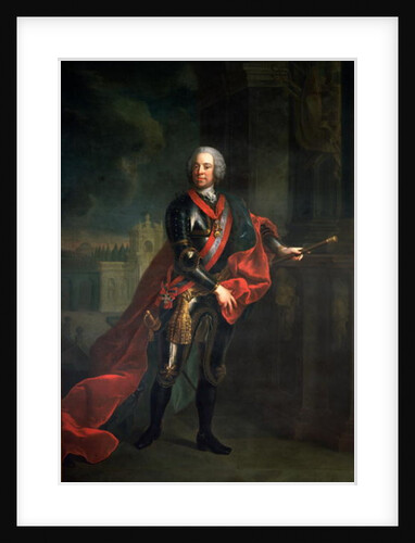 Count Leopold Joseph von Daun, Fieldmarshall and Austrian Commander-in-Chief during the Seven Years War, defeating Frederick the Great at the siege of Kolin by Austrian School