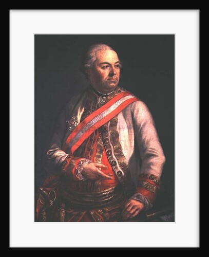 Count Andreas Hadik von Futak, Commander of the Austrian Army in the campaign against Turkey in 1789 by Austrian School