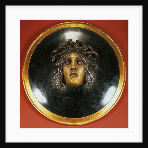 Medusa shield by Arnold Bocklin