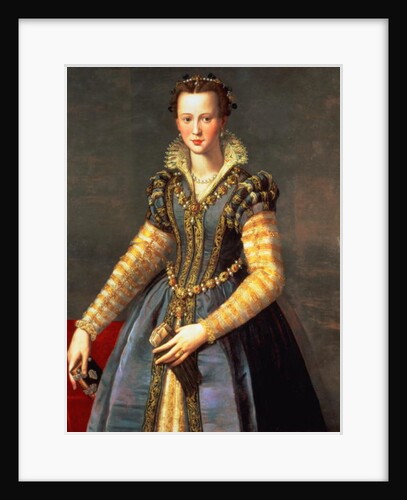 Marie de Medici, wife of Henri IV of France by Alessandro Allori