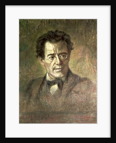 Gustav Mahler by Anton Wagner