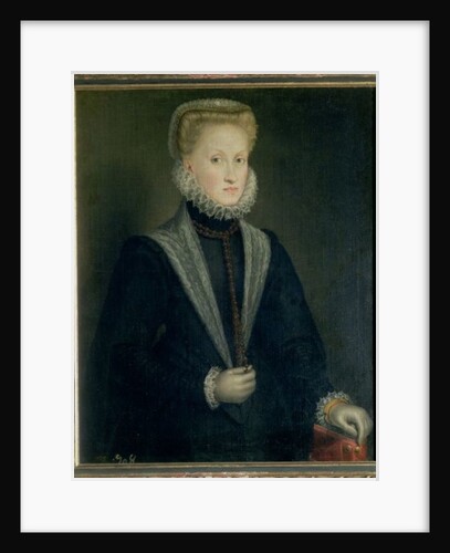 Anne of Austria, Queen of Spain, wife of Philip II of Spain, c.1573 by Sofonisba Anguissola