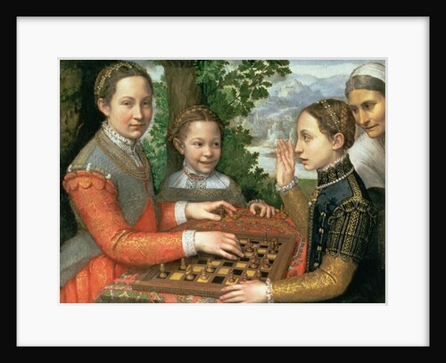 The Game of Chess, 1555 by Sofonisba Anguissola