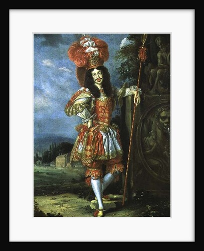 Leopold I, Holy Roman Emperor, in theatrical costume, dressed as Acis from 'La Galatea', a favola set to music by Antonio Draghi, 1667 by Thomas of Ypres