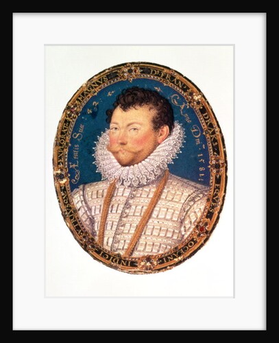 Sir Francis Drake, 1581 by Nicholas Hilliard