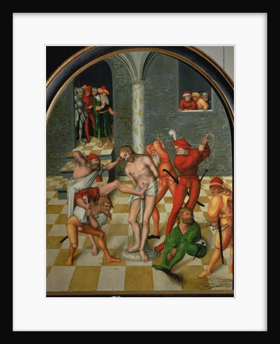 The Flagellation of Christ, 1538 by Lucas the Elder Cranach