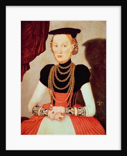 Portrait of a woman, 1564 by Lucas the Younger Cranach