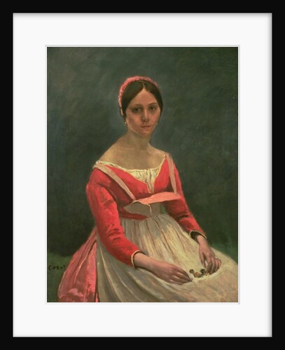 Madame Legois, 1838 by Jean Baptiste Camille Corot