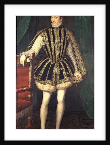 King Charles IX of France, c.1565 by Francois Clouet