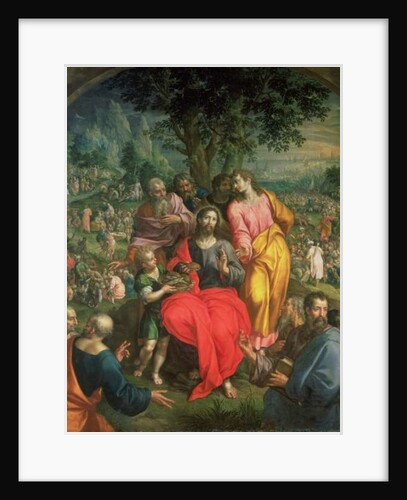 The Feeding of the Five Thousand, c.1590 by Hendrik de Clerck