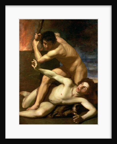 Cain murdering Abel, c.1610 by Bartolomeo Manfredi