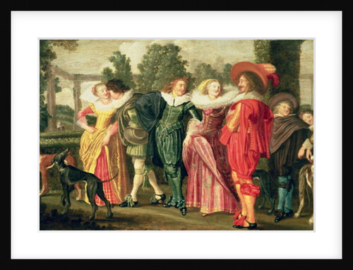 A Promenade in the Garden, c.1623 by Dirck Hals