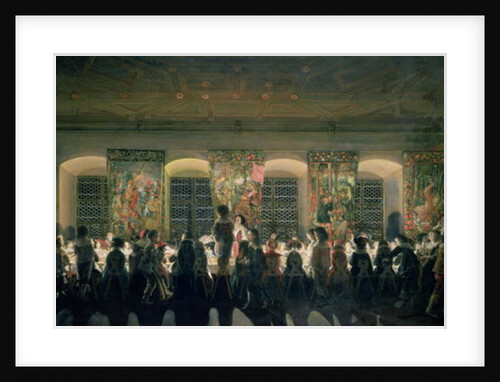 Banquet at Night, 1640 by Wolfgang Heimbach