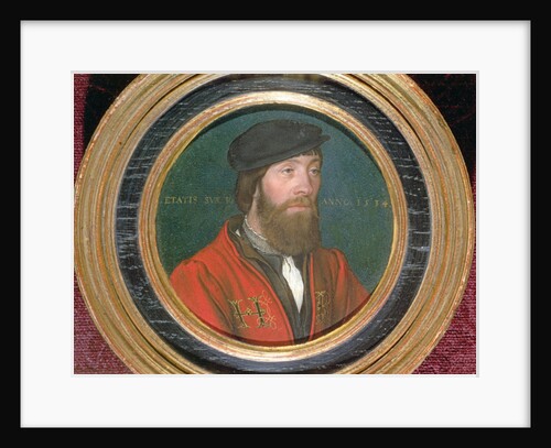 A dignitary at the court of King Henry VIII of England, 1534 by Hans Holbein the Younger